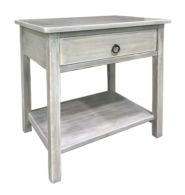 Stage Coach Nightstand - Ebony