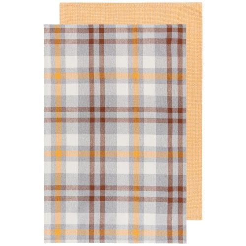 Maize Plaid - Tea Towel S/2