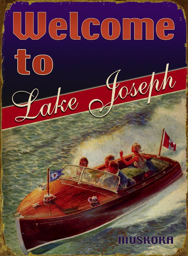 Sign, Red White Blue Boaters  (Meiss)