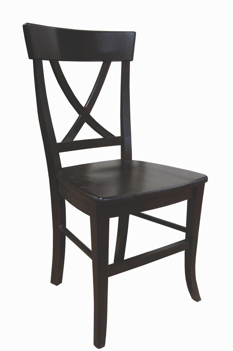 Cross Back Side Chair