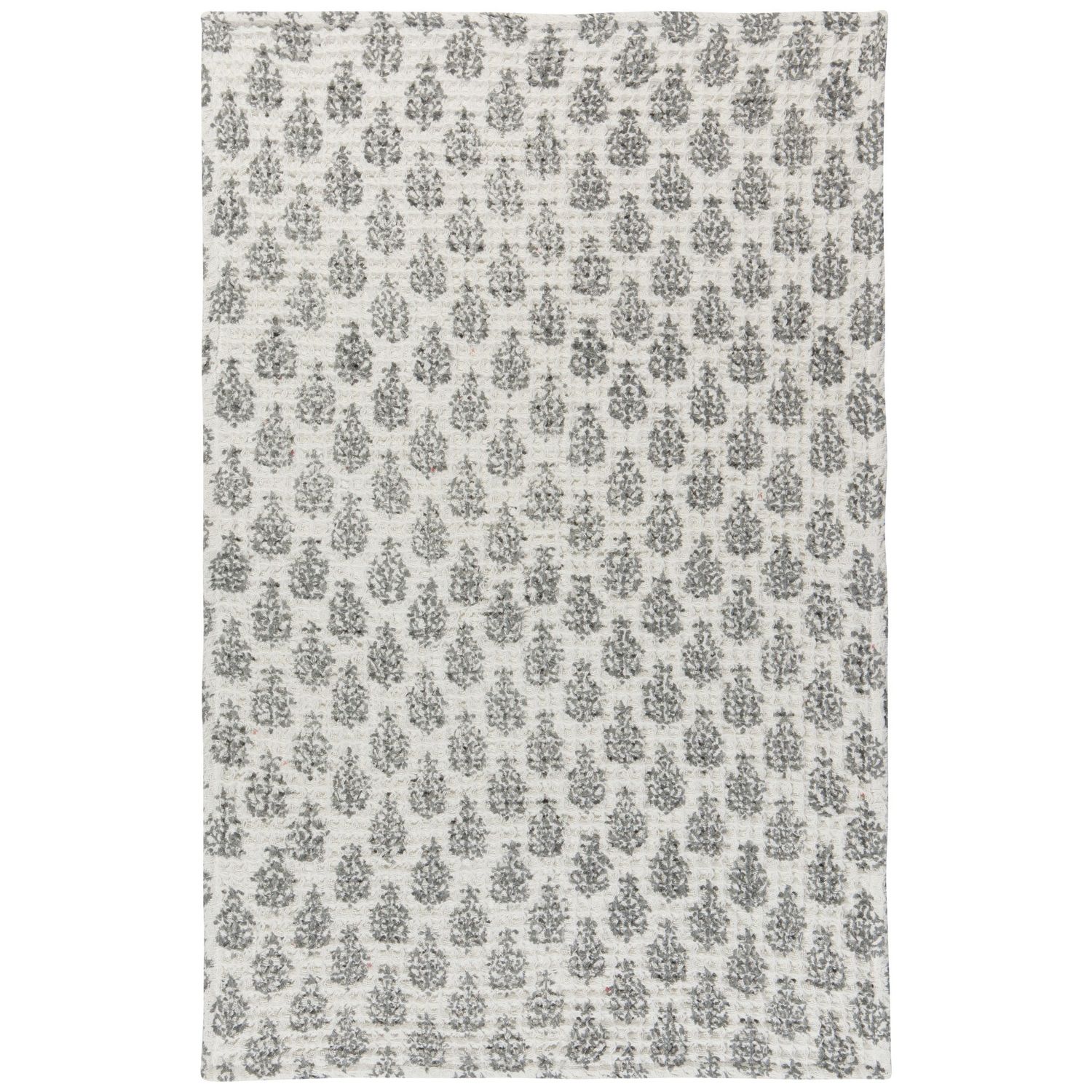 Dishtowel - Blomma Block Print