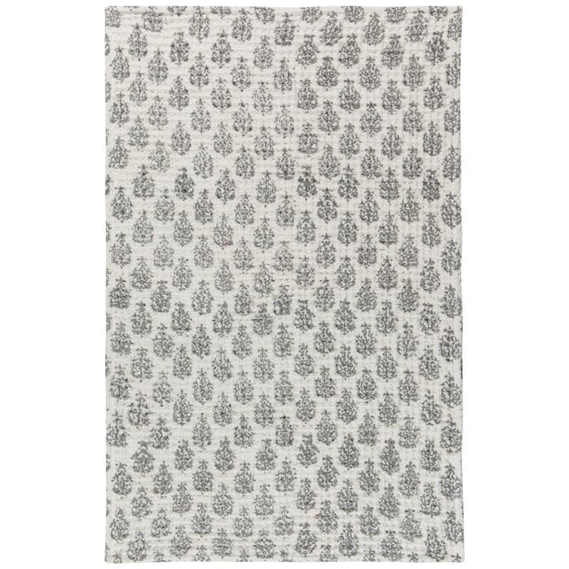 Dishtowel - Blomma Block Print