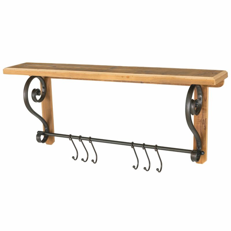 Shelf Unit w/Hooks