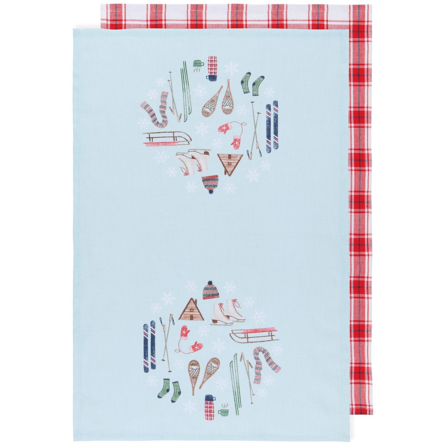 Alpine Adventure Dishtowel S/2