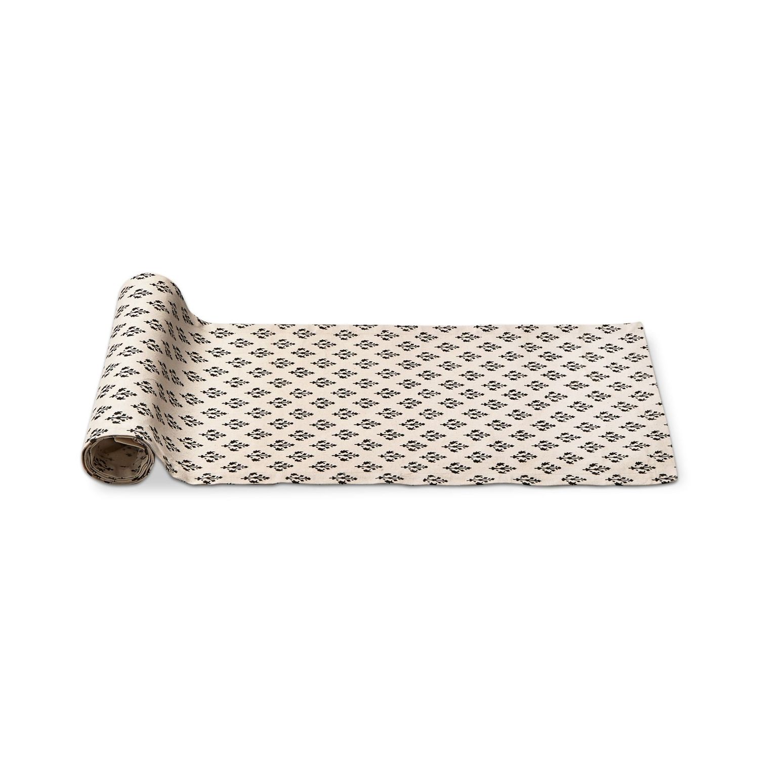 Emma Block Print Table Runner - 72&quot;