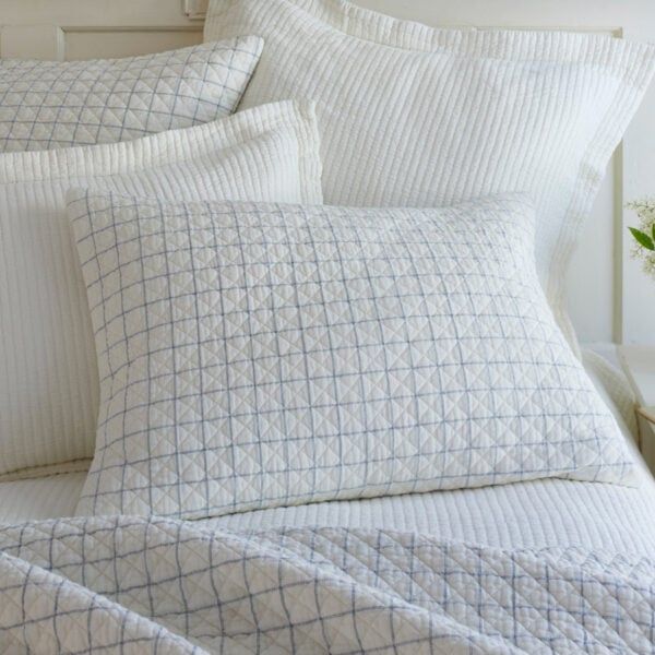Schoolhouse Quilt Set Indigo - King