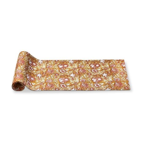 Mia Block Print  - Table Runner