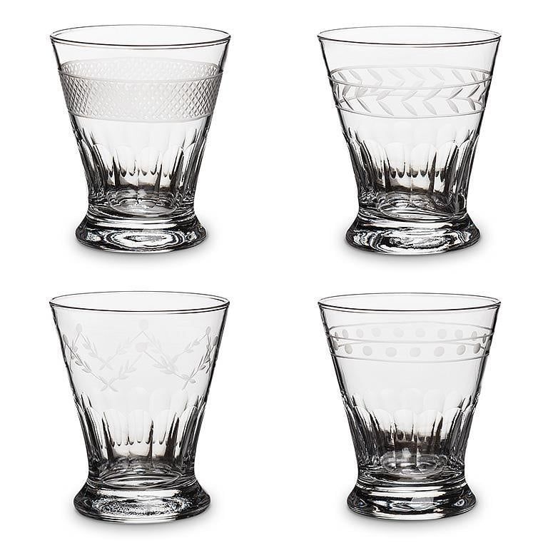 Tumbler Glass w/Etching
