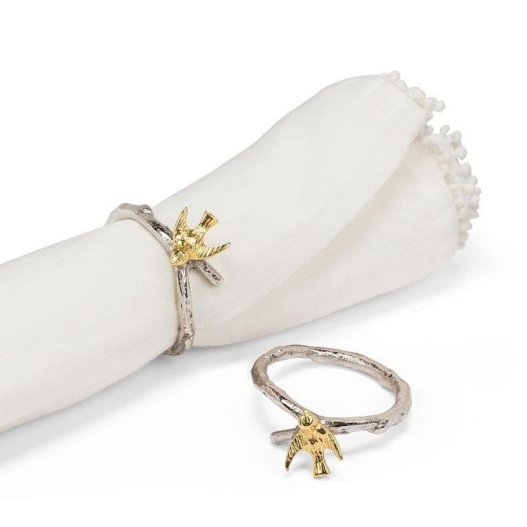 Bird on a Branch Napkin Ring