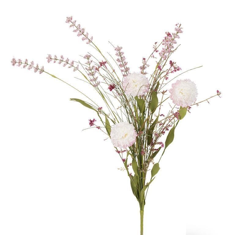Pink Wildflower Spray - 21&quot;