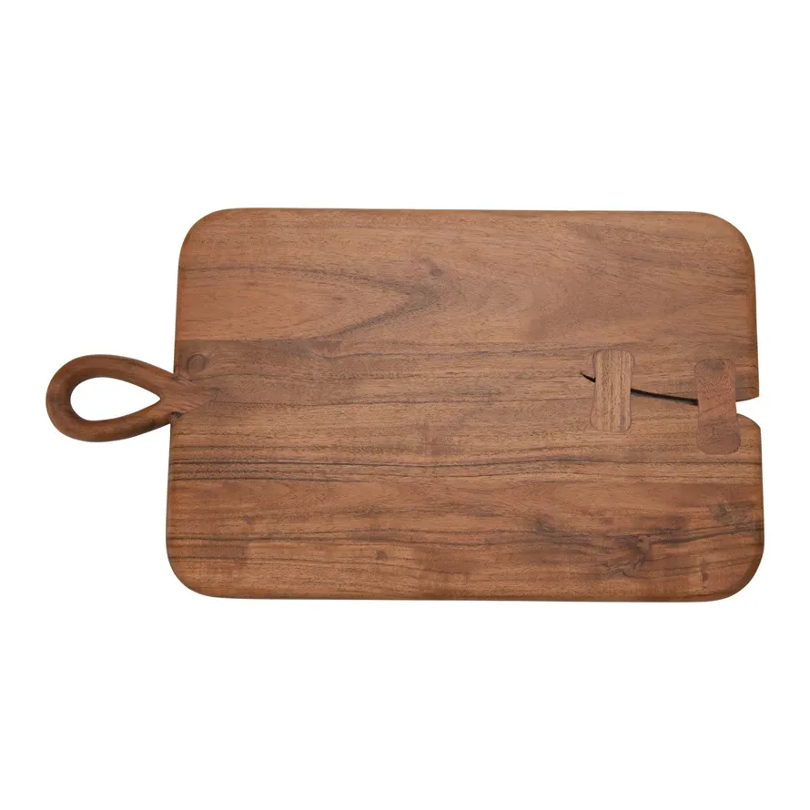 Acacia Wood Cheese/Cutting Board - 18&quot;