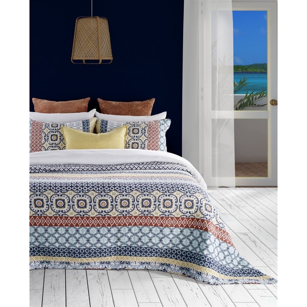 Nikos Quilt Set - Queen