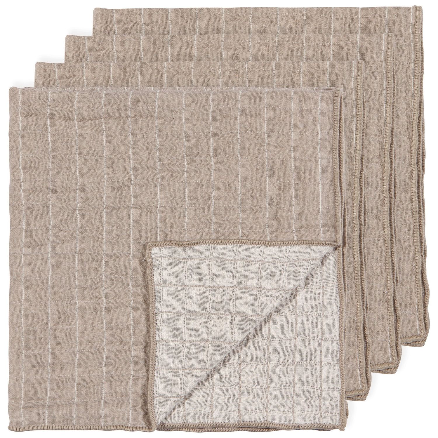 Dove Gray Weaved Napkin S/4