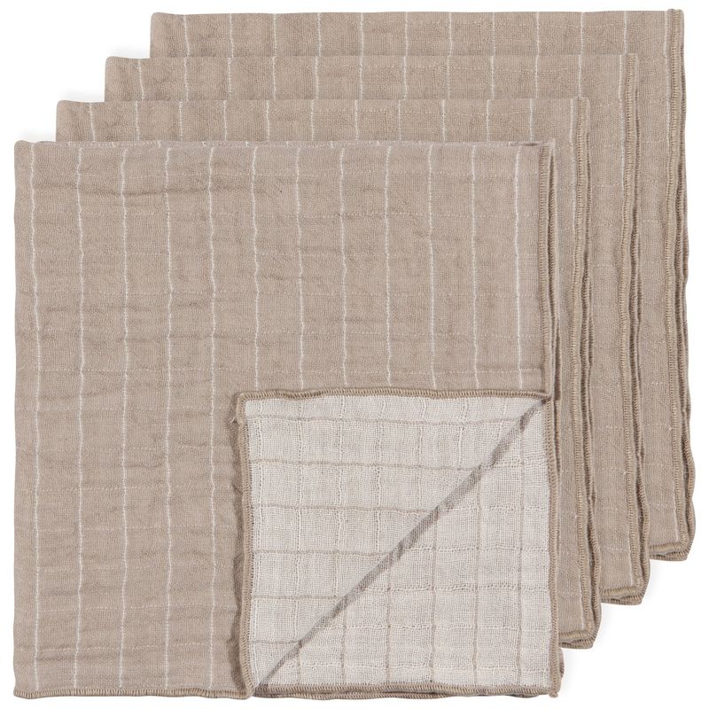 Dove Gray Weaved Napkin S/4