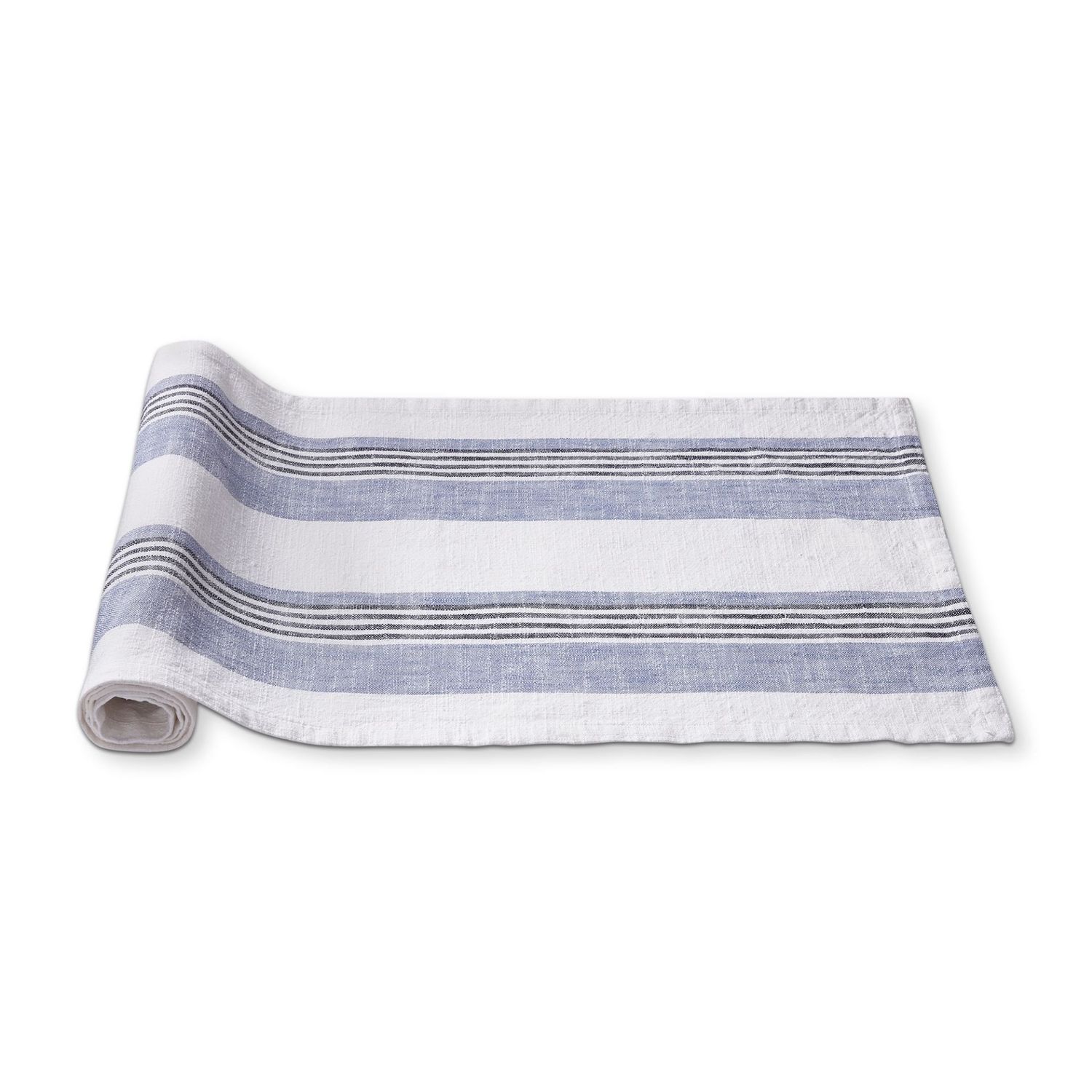 Water Woven Stripe Runner - Blue