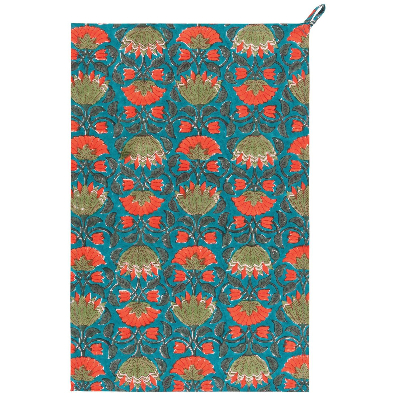 Dishtowel - Allure Block Print