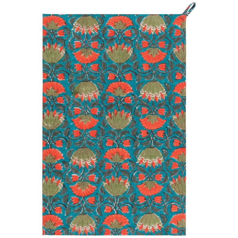 Dishtowel - Allure Block Print