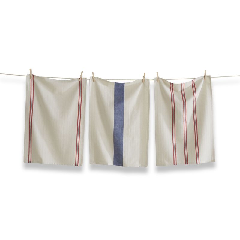 Dishtowel - Americana Stripe S/3