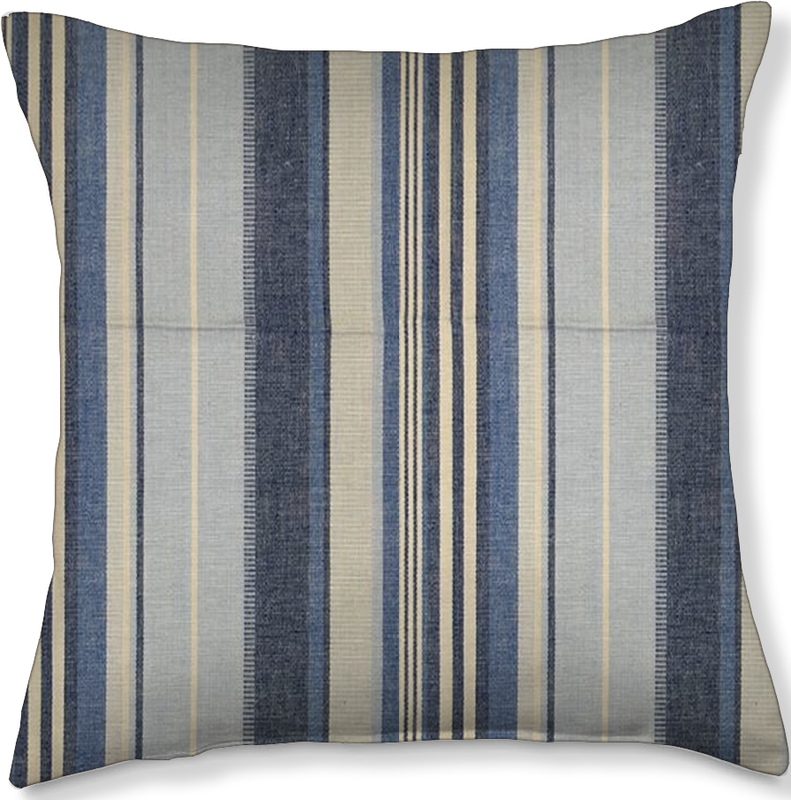 Kiran Blue 20x20 Toss Pillow