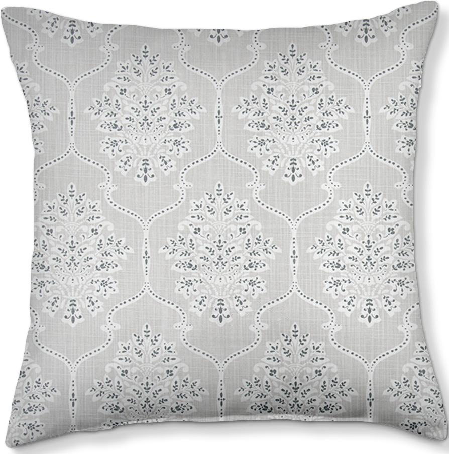 Dreamscape Grey 24x24 Toss Pillow