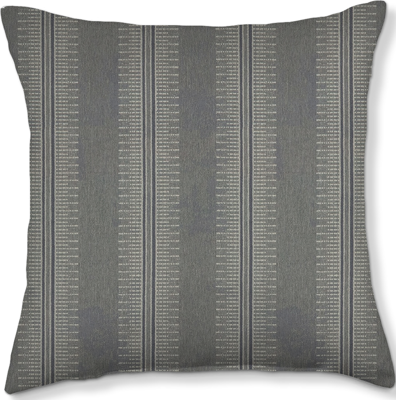 Titan Gunmetal 20x20 Toss Pillow