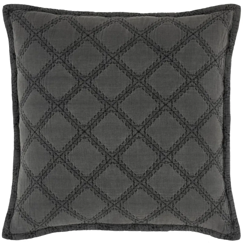 Carmel Slate Euro Sham