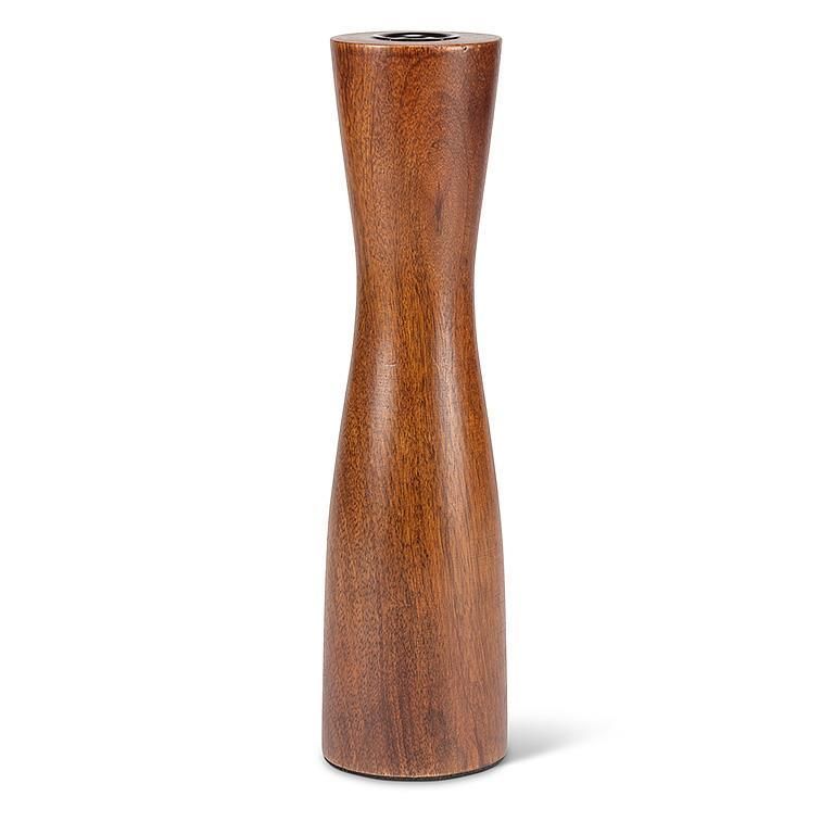 Tall Slender Taper Holder - Walnut