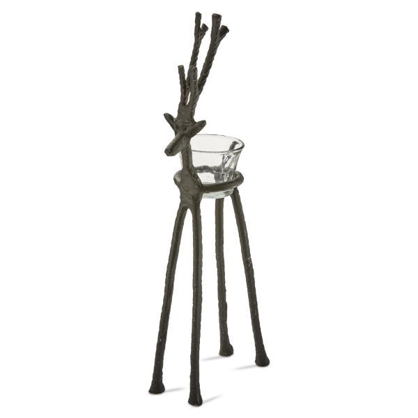 Tall Reindeer Tealight  Holder