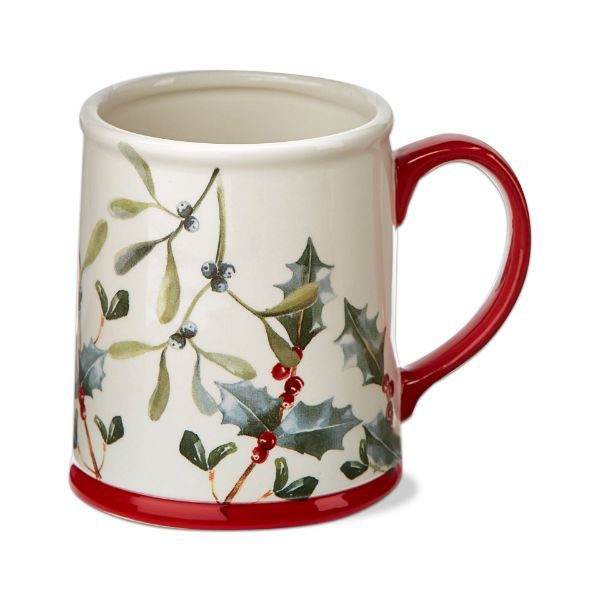Mistletoe &amp; Holly Sprig Mug