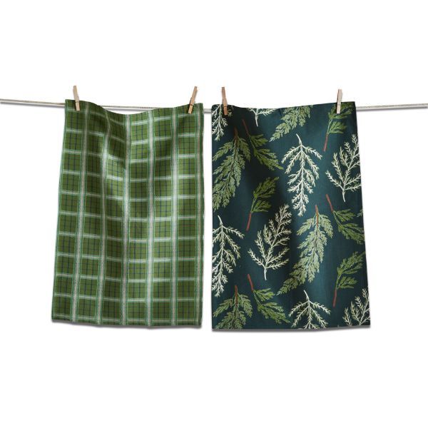 Wilde Pine Juniper Tree Dishtowel Set
