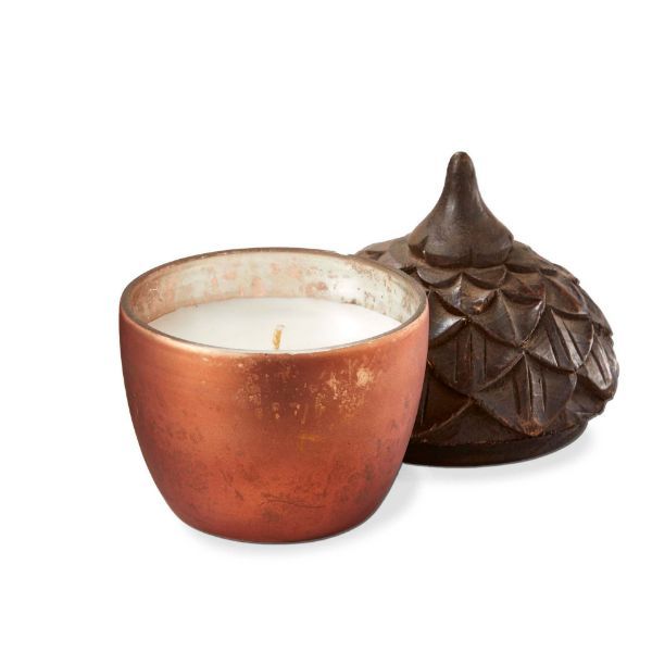 Amber Acorn Sun Candle