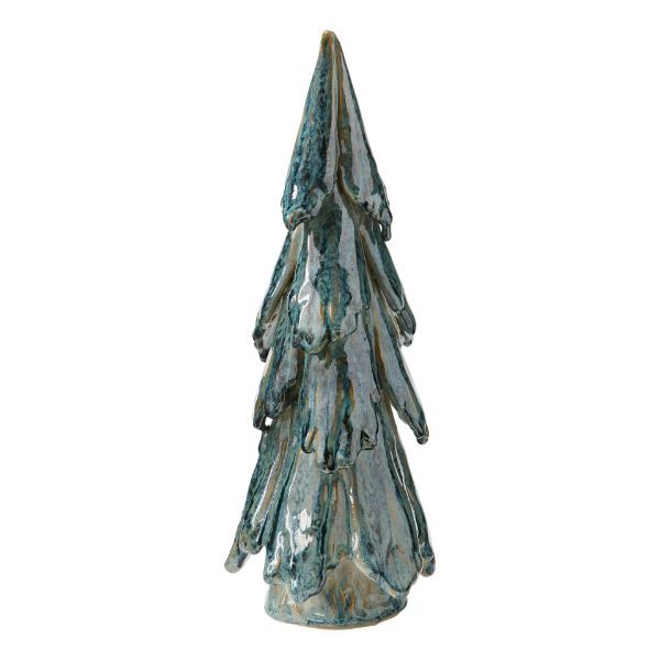 Green Ceramic Tall Pines - Small