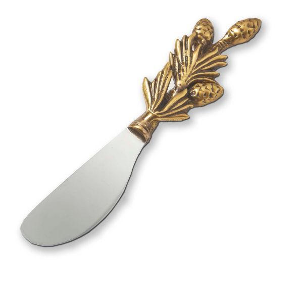 Pinecone Sprig Spreader - Gold