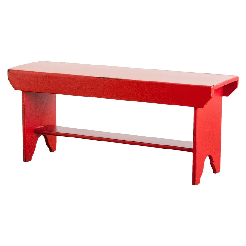 Custom 4&#39; Bench Red