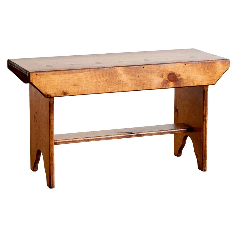 Custom 4&#39; Bench Stained