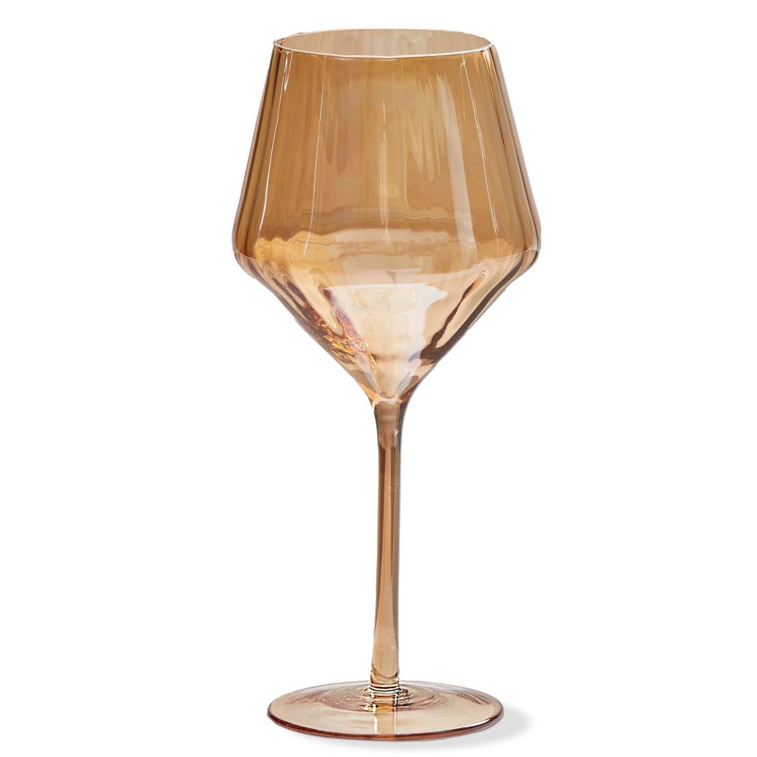 Chelsea Amber Optic Wine Glass