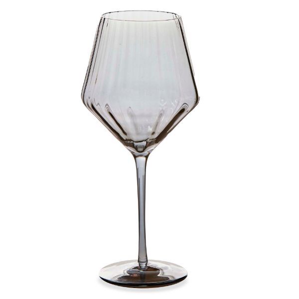 Chelsea Smoke Optic Wine Glass