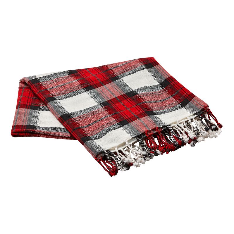 Multi Ember Chevron Throw