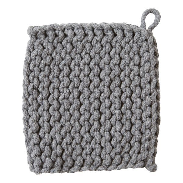 Crochet Trivet - Gray