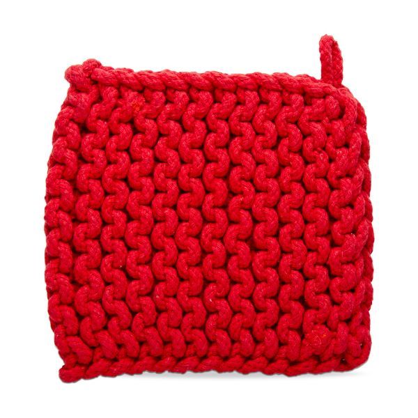 Crochet Trivet - Red