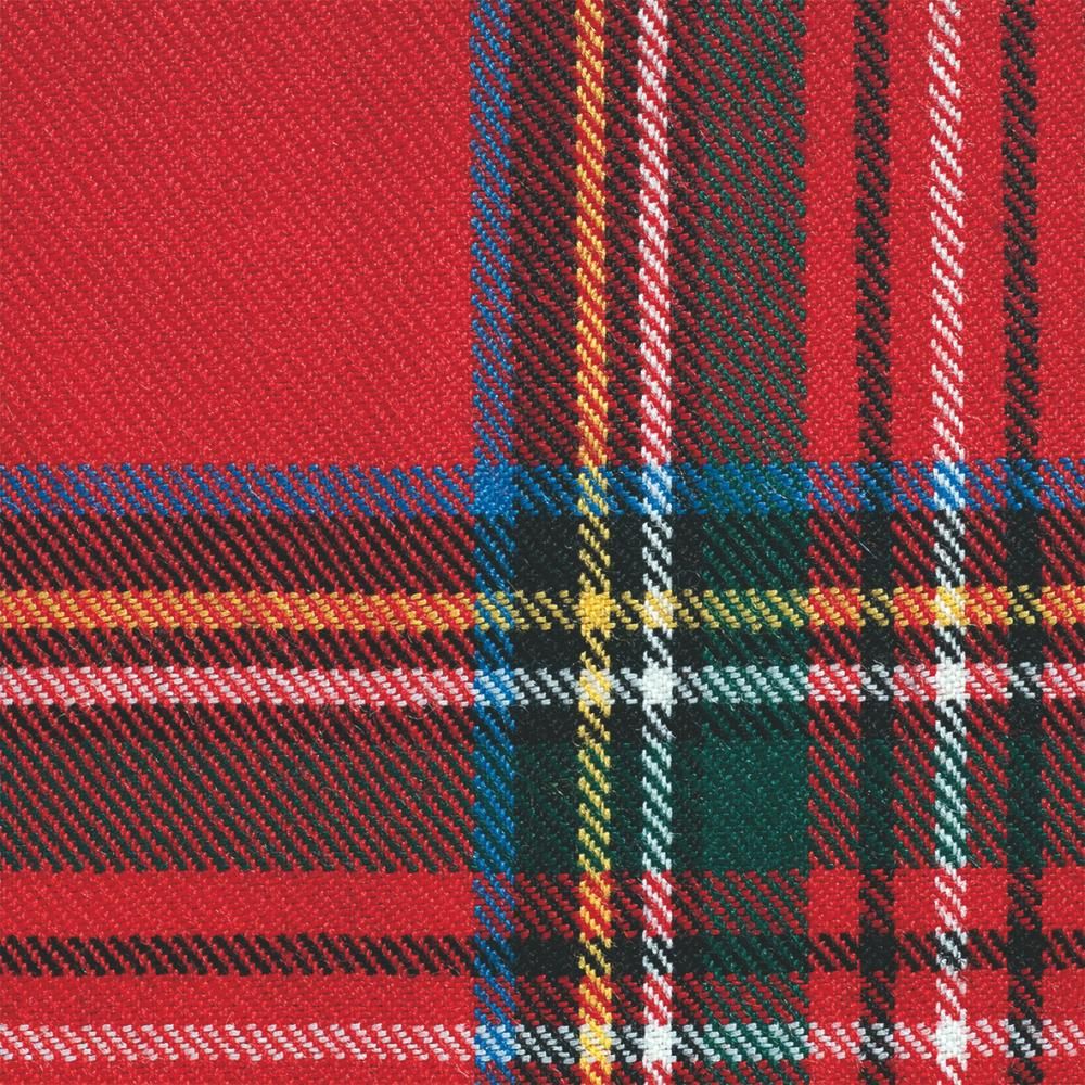 Plaid Check Beverage Serviette