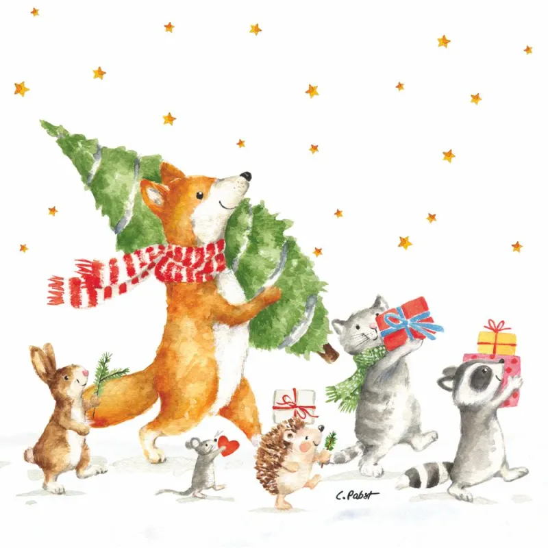 Let&#39;s Get It Started Beverage Serviette