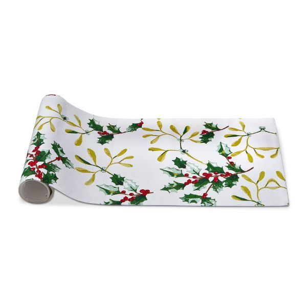 Mistletoe &amp; Holly Table Runner