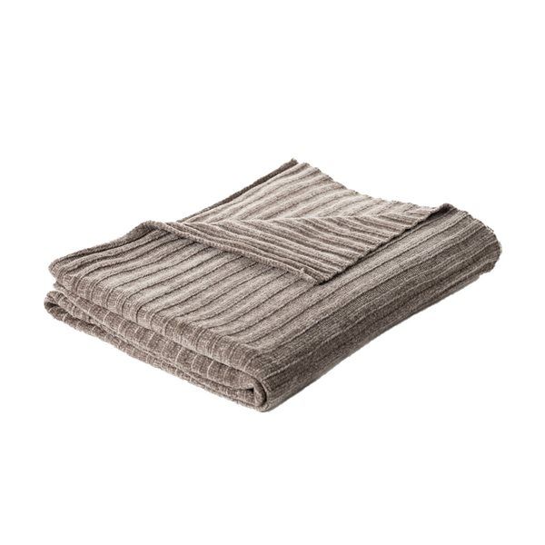 Hippy Taupe Throw - 50 X 60