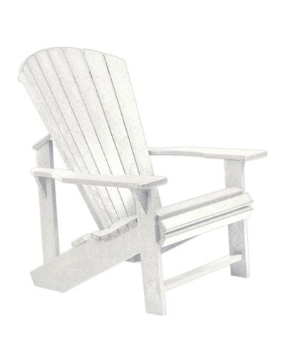 Muskoka Chair - , Color: White