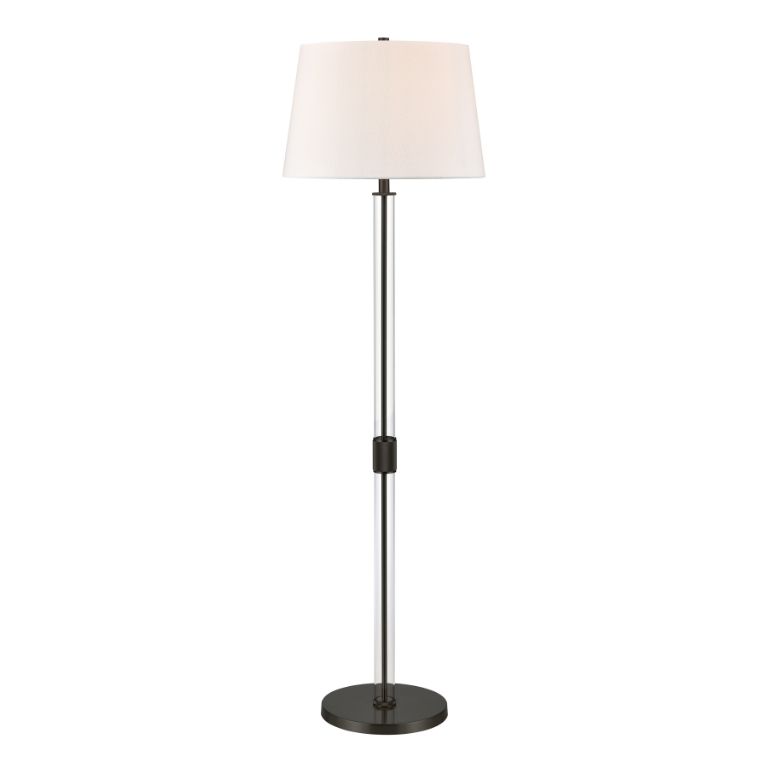 Roseden Court Black Floor Lamp