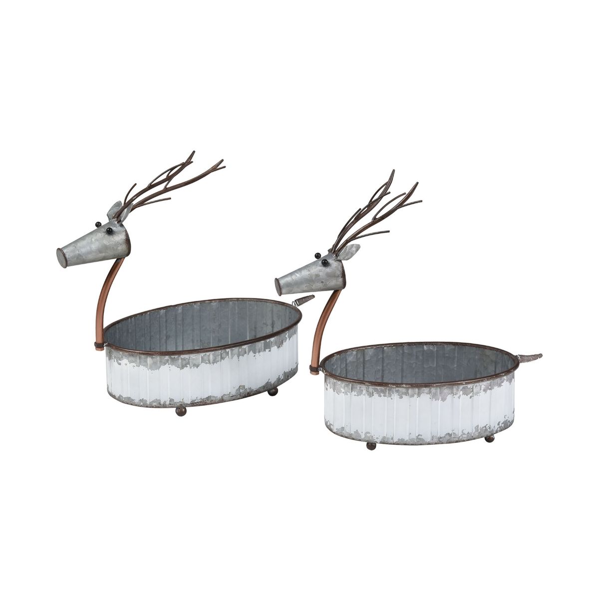 Winterbridge Reindeer Pot - L