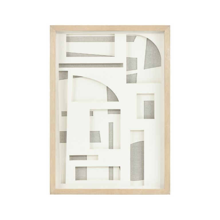 Paper Shadowbox I Wall Art