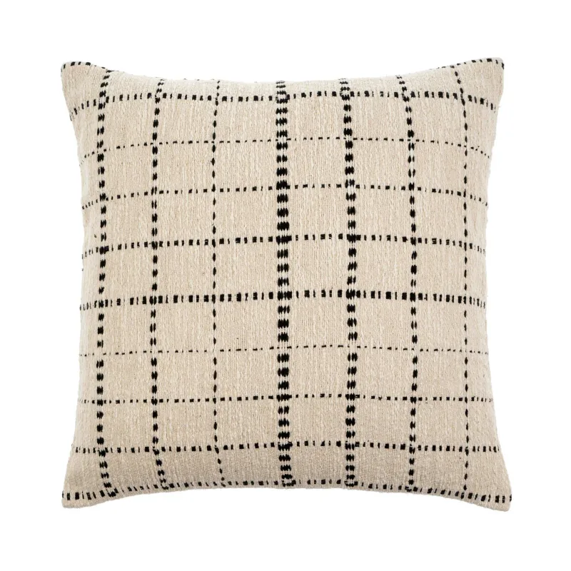 Handloom Check 20x20 Pillow
