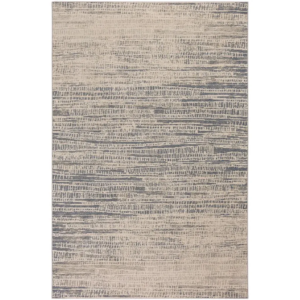 Metropolis Skyline Cream Rug - 3&quot;11 X 5&quot;6